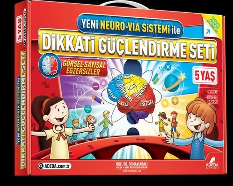 Dikkati Güçlendirme Seti Anasınıfı – 5 Yaş Neuro Via