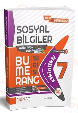 Günay Yayınları 7. Sınıf Bumerang Etkinlikli Sosyal Bilgiler