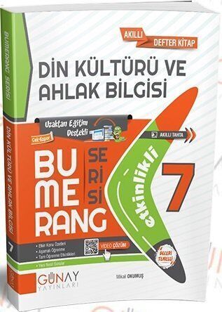Günay Yayınları 7. Sınıf Bumerang Etkinlikli Din Kültürü Ve Ahlak Bilgisi