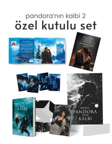 Pandora'nın Kalbi 2 Ciltli Hediyeli Özel Kutu