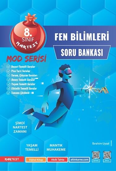 Nartest Yayınevi 8. Sınıf Mod Fen Bilimleri Soru Bankası
