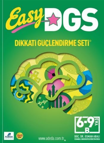 Easy Dikkati Güçlendirme Seti 6 9 Yaş B 1 Kitap