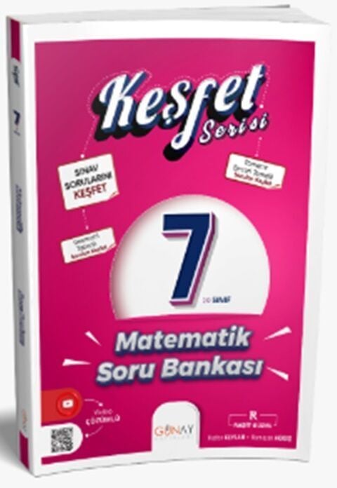 Günay Yayınları 7. Sınıf Keşfet Serisi Matematik Soru Bankası (2023-2024)
