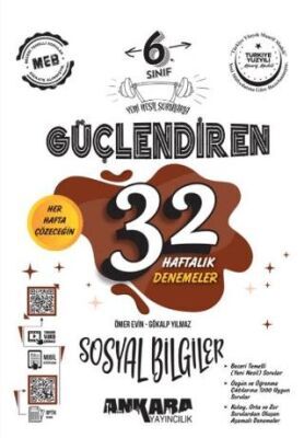 Ankara Yayınları 6. Sınıf Sosyal Bilgiler 32 Hafta Kazanım Deneme