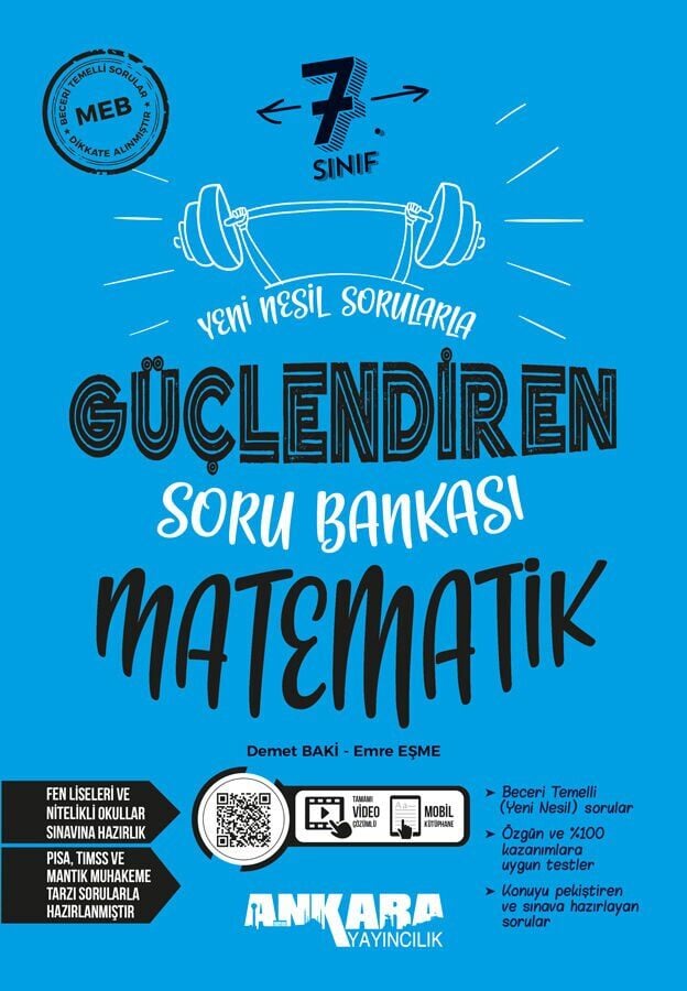Ankara Yayınları 7. Sınıf Matematik Soru Bankası