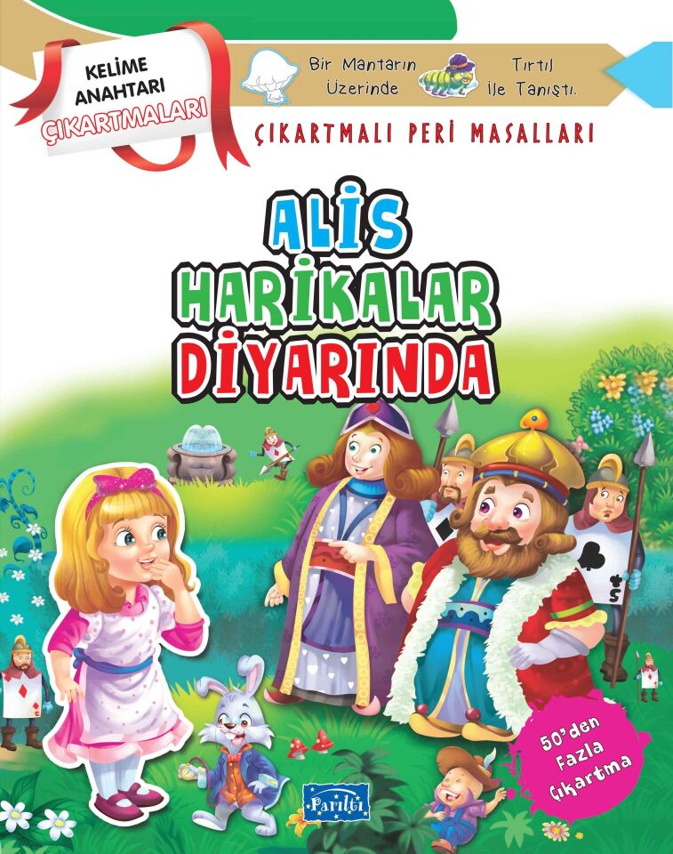 Alis Harikalar Diyarında Çıkartmalı Peri Masalları