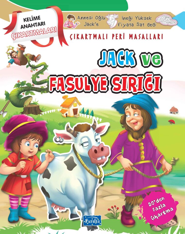 Jack ve Fasulye Sırığı Çıkartmalı Peri Masalları