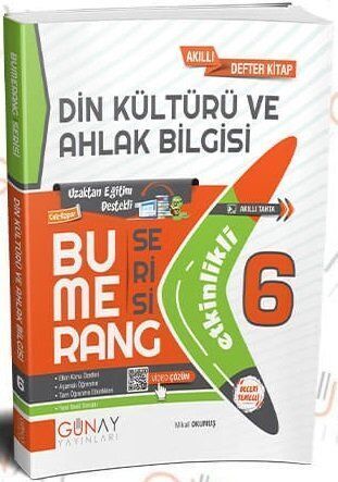 Günay Yayınları 6. Sınıf Bumerang Etkinlikli Din Kültürü Ve Ahlak Bilgisi