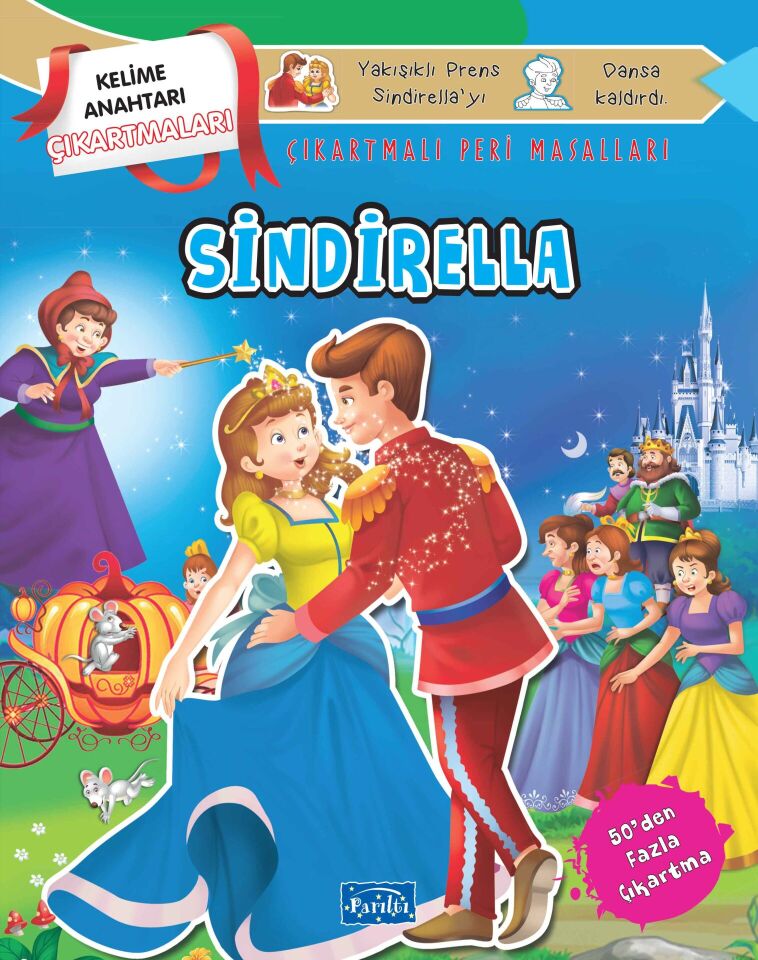 Sindirella Çıkartmalı Peri Masalları