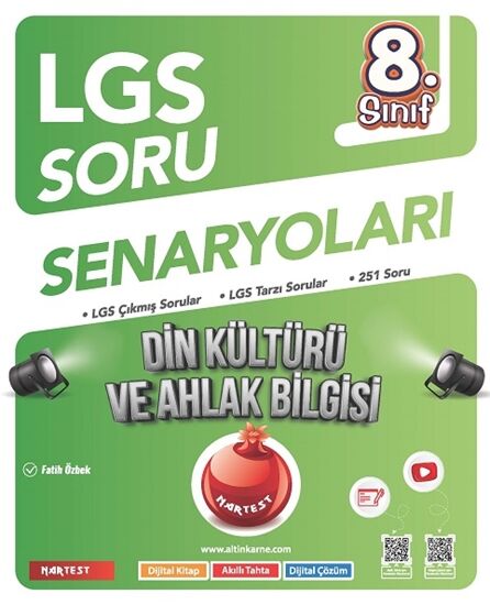 Nartest Yayınevi 8. Sınıf Lgs Soru Senaryoları Din Kültürü Ve Ahlak Bilgisi
