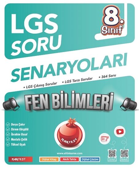 Nartest Yayınevi 8. Sınıf Lgs Soru Senaryoları Fen Bilimleri