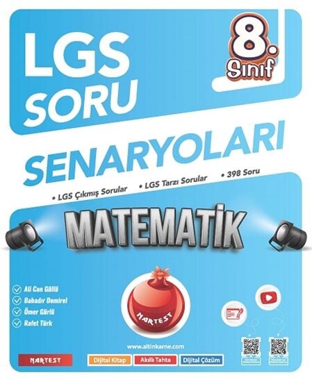 Nartest Yayınevi 8. Sınıf Lgs Soru Senaryoları Matematik
