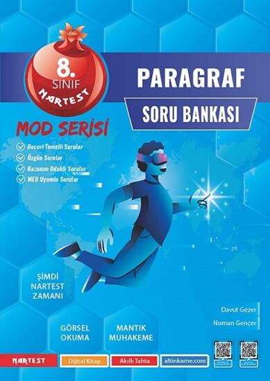 Nartest Yayınevi 8. Sınıf Mod Paragraf Soru Bankası
