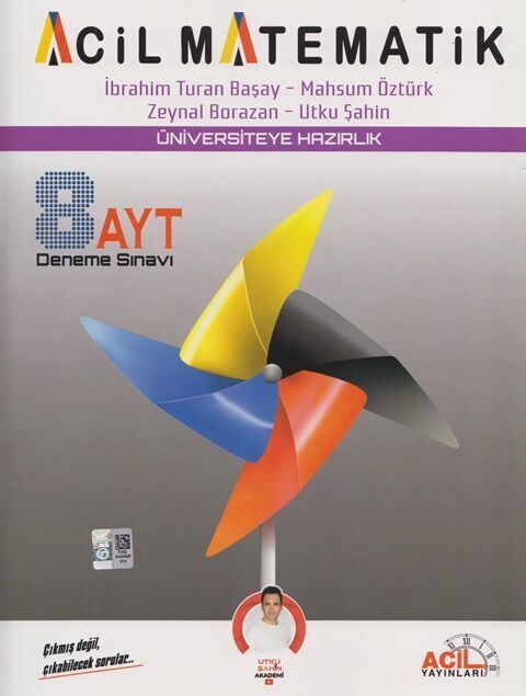 Acil Yayınları Ayt 8 Li Matematik Deneme