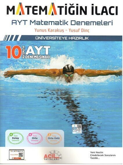Acil Yayınları Ayt Matematiğin İlacı Deneme