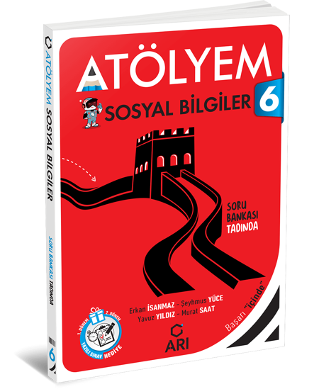 Arı Yayınları 6.Sınıf 6 Sınıf Sosyalimo Sosyal Bil Atölyem + Dijit.Yazılı Eki