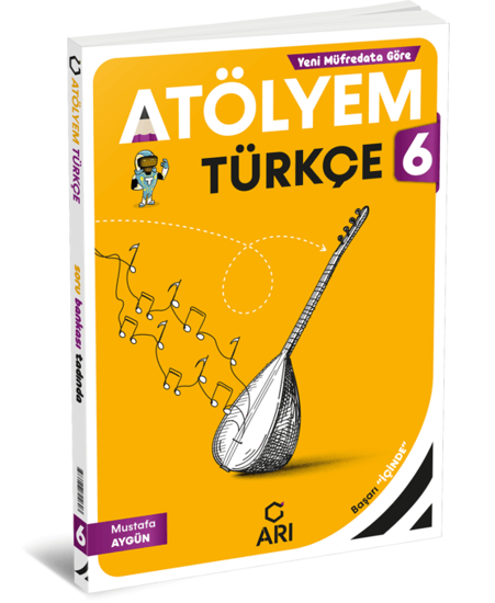 Arı Yayınları 6 Sınıf Türkçemino Türkçe Atölyem + Dijit.Yaz.Eki