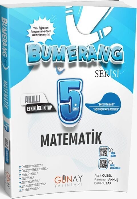 Günay Yayınları 5. Sınıf Bumerang Etkinlikli Matematik