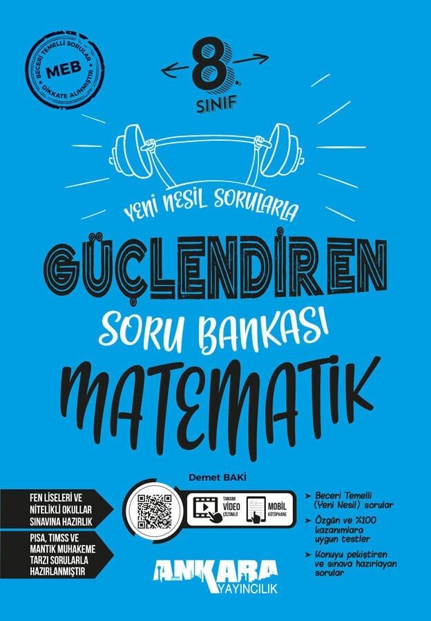 Ankara Yayınları 8. Sınıf Matematik Soru Bankası