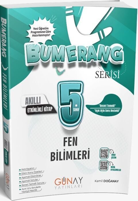 Günay Yayınları 5. Sınıf Bumerang Etkinlikli Fen Bilimleri