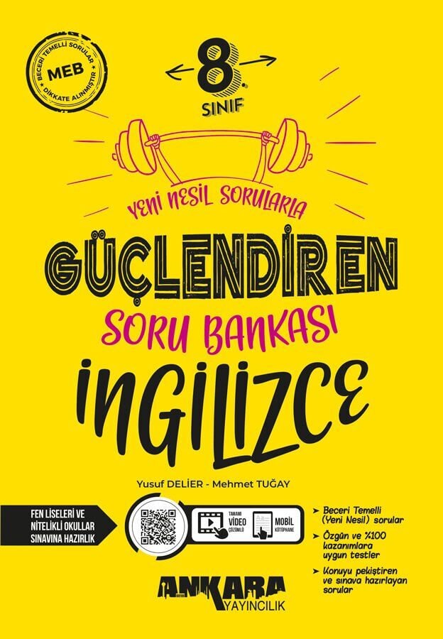 Ankara Yayınları 8. Sınıf İngilizce Soru Bankası