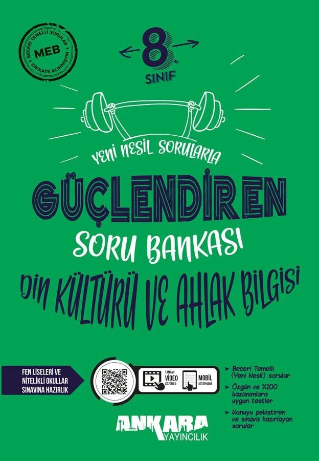 Ankara Yayınları 8. Sınıf Din Kültürü Ve Ahlak Bilgisi Soru Bankası
