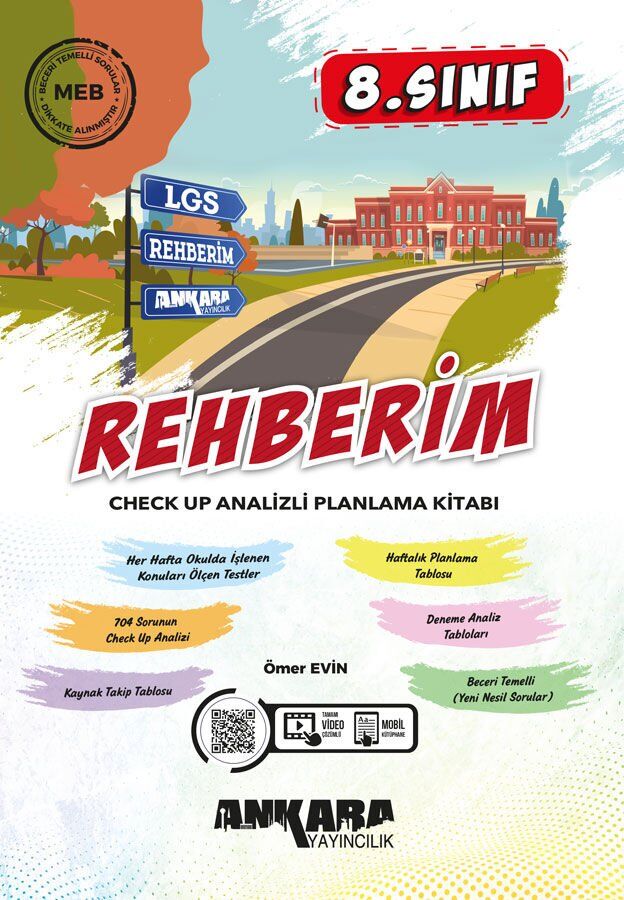 Ankara Yayınları 8. Sınıf Rehberim Chep Up