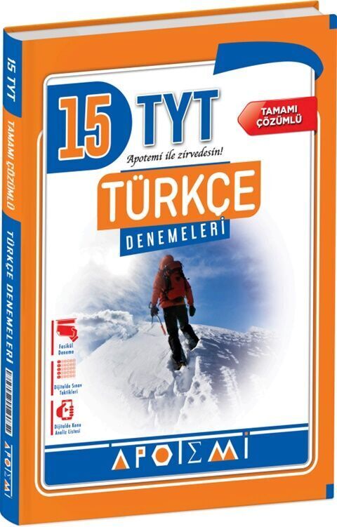 Apotemi Yayınları Tyt Deneme 15 Li Türkçe
