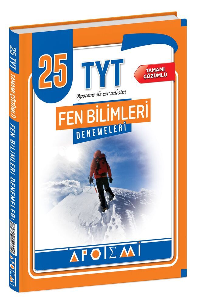 Apotemi Yayınları Tyt Deneme 25 Li Fen Bilimleri