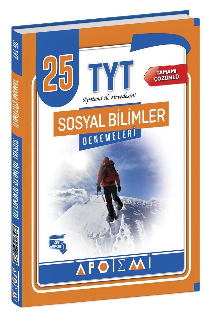 Apotemi Yayınları Tyt Deneme 25 Li Sosyal Bilimler