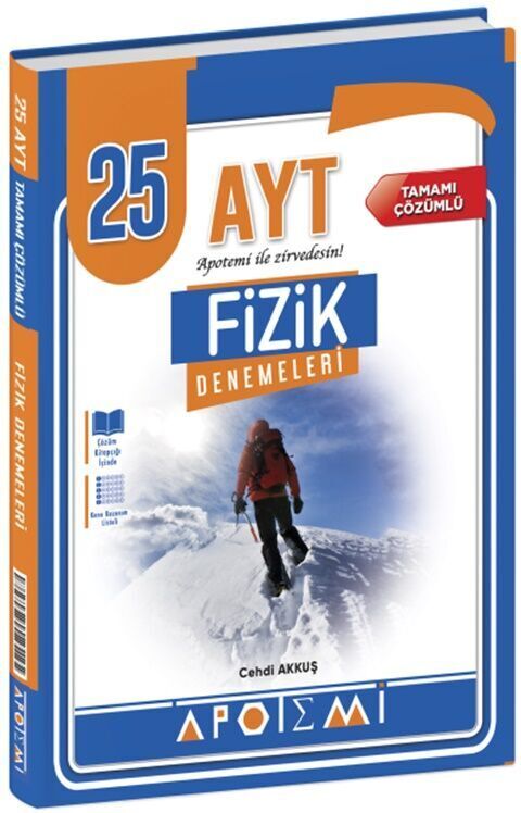 Apotemi Yayınları Ayt Deneme 25 Li Fizik