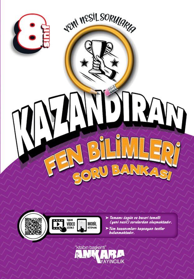Ankara Yayınları 8. Sınıf Fen Bilimleri Kazandıran Soru Bankası