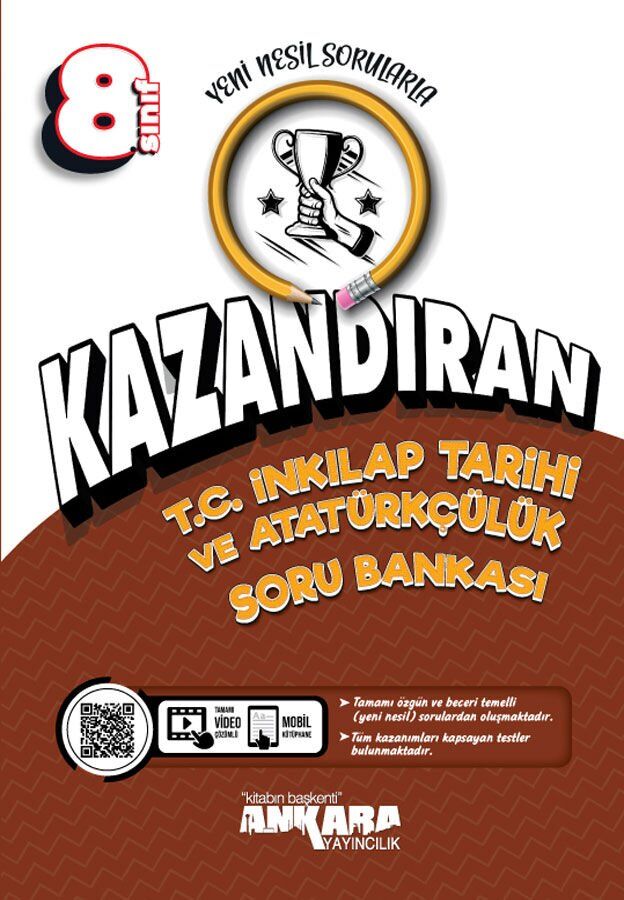 Ankara Yayınları 8. Sınıf T. C.  İnk. Tar. Ve Atatürkçülük Kazandıran Soru Bankası