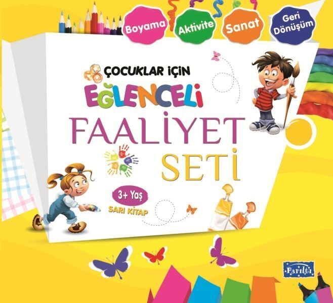 Eğlenceli Faaliyet Seti Sarı Kitap 3 Yaş