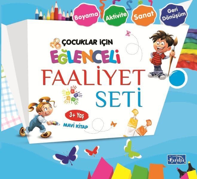 Eğlenceli Faaliyet Seti Mavi Kitap 3 Yaş