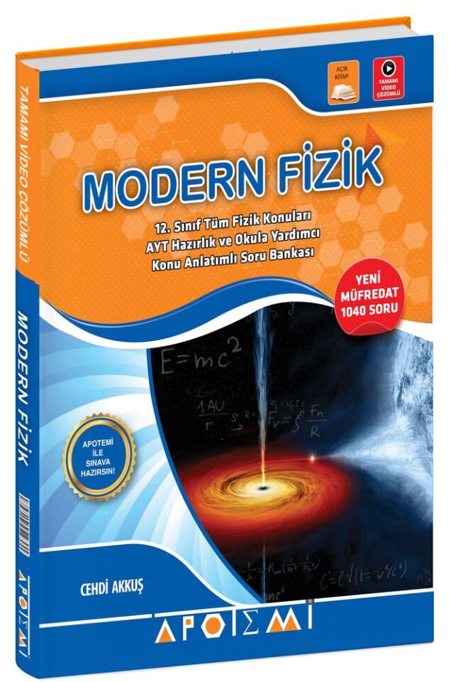 Apotemi Yayınları Ayt Modern Fizik