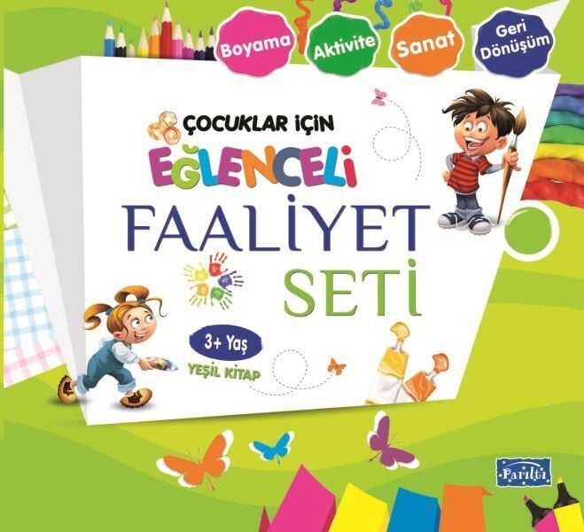 Eğlenceli Faaliyet Seti Yeşil Kitap 3 Yaş