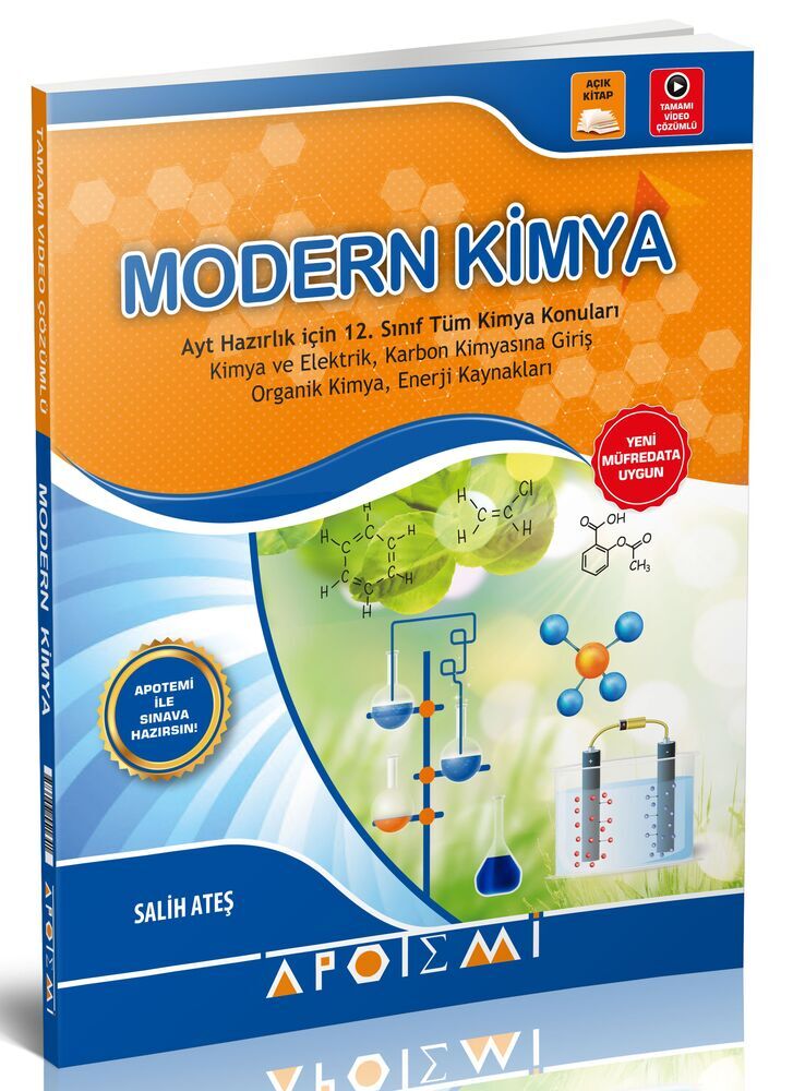 Apotemi Yayınları Ayt Modern Kimya
