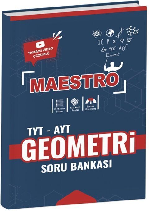 Maestro Yayınları Tyt Ayt Geometri Soru Bankası