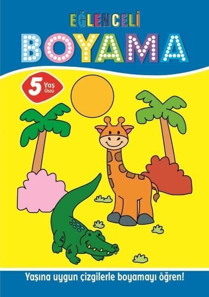 Eğlenceli Boyama 5 Yaş Üstü 4lü Pastel Boya Hediyeli