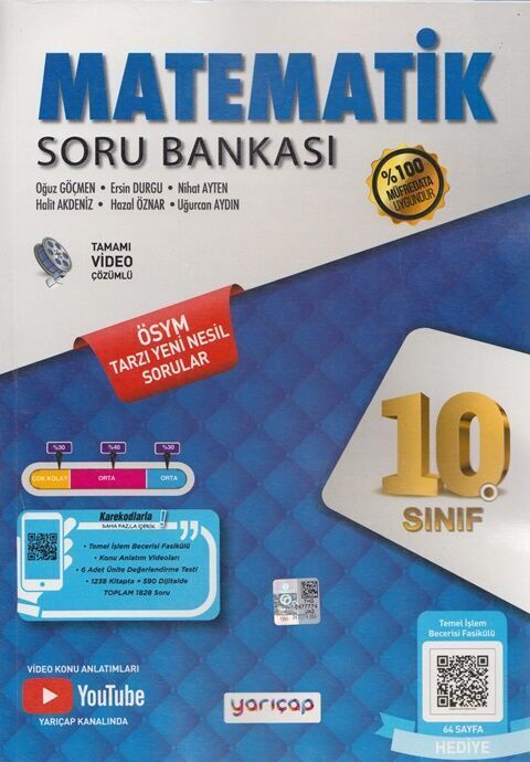 Yarı Çap Yayınları Yayınları 10. Sınıf Matematik