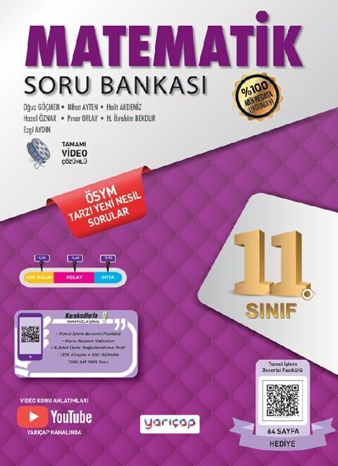 Yarı Çap Yayınları Yayınları 11. Sınıf Matematik