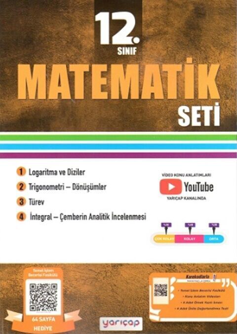 Yarı Çap Yayınları Yayınları 12. Sınıf Set Matematik