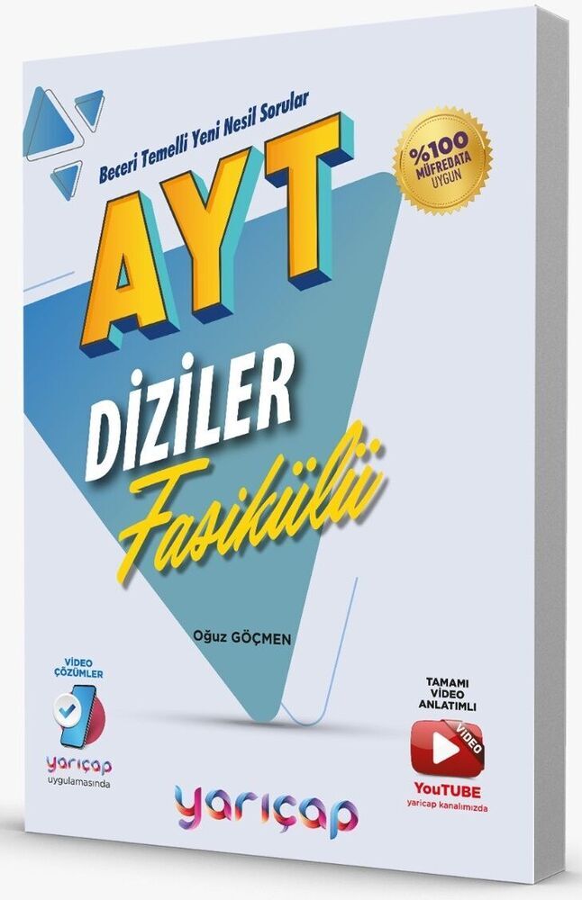 Yarı Çap Yayınları Yayınları Ayt Fasikülleri Diziler