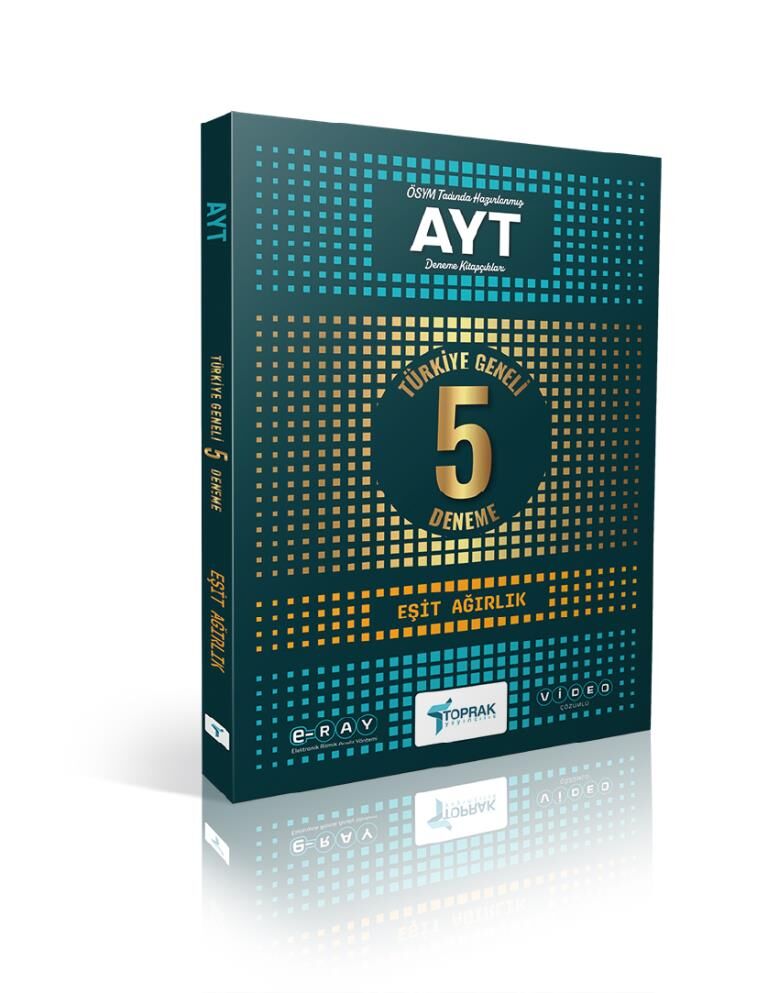 Toprak Yayınları Ayt 5'Li Paket Deneme (Eşit Ağırlık) (Güncel)