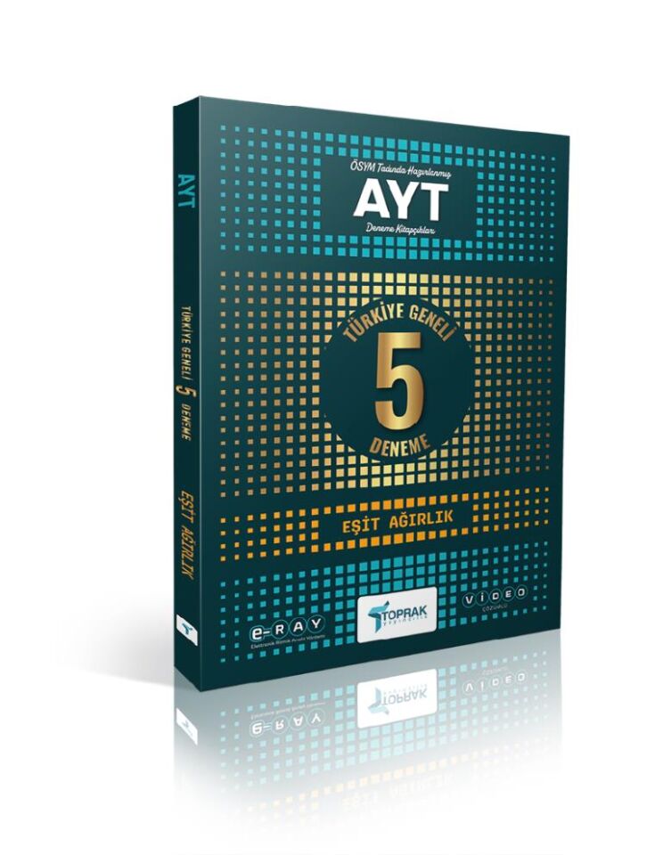 Toprak Yayınları Ayt 5'Li Paket Deneme (Eşit Ağırlık) (Güncel)