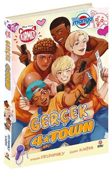 Disney Kırmızı Gerçek 4 Town Manga