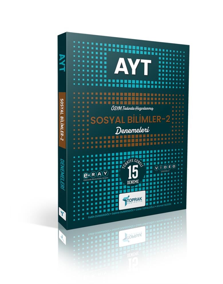 Toprak Yayınları Ayt Sosyal Bilimler-2 Deneme Kitabı (Güncel)