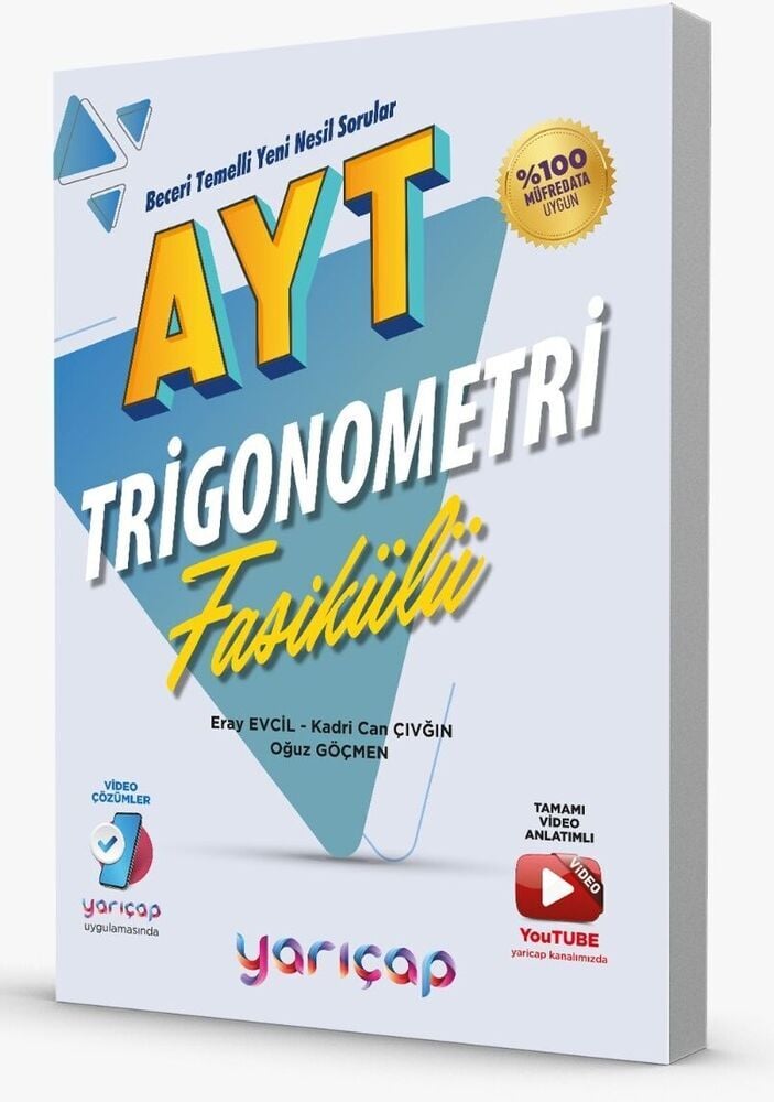 Yarı Çap Yayınları Yayınları Ayt Fasikülleri Trigonometri
