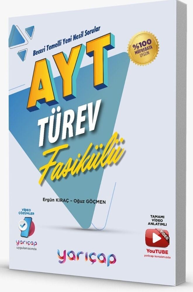 Yarı Çap Yayınları Yayınları Ayt Fasikülleri Türev